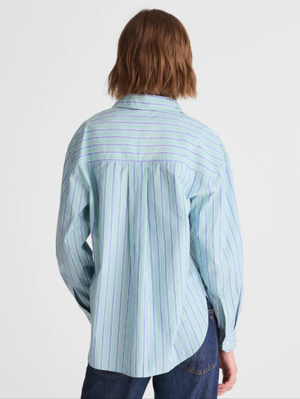 Madewell The Easy Shirt in Poplin NY392 NEW! Size 3X - Picture 3 of 8